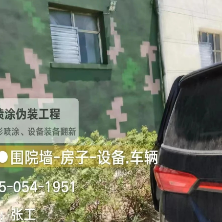 甘孜数码迷彩漆施工